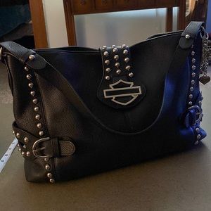Harley Davidson shoulder bag purse overnight bag